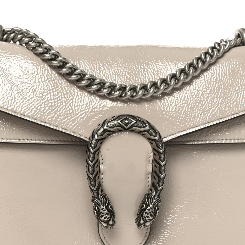 Crinkled Patent Small Dionysus Shoulder Bag Sphinx