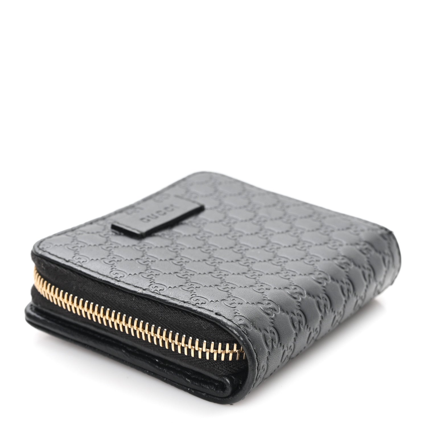 Microguccissima Compact Wallet Black