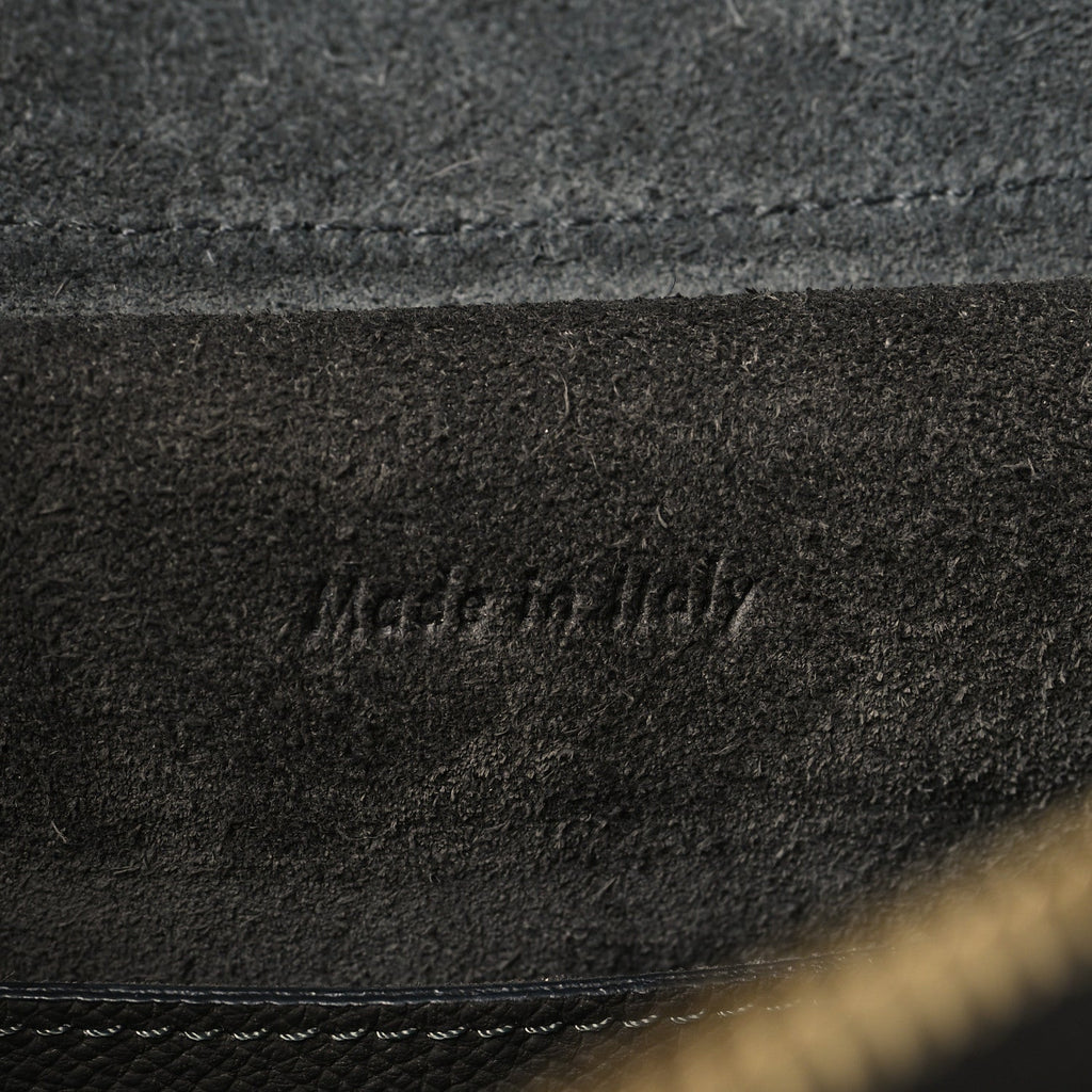 Grained Calfskin Micro Belt Bag Grey