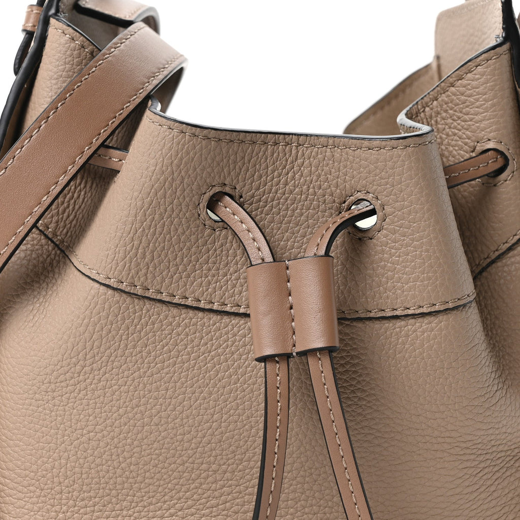Calfskin Mini Hammock Shoulder Bag Sand Mink
