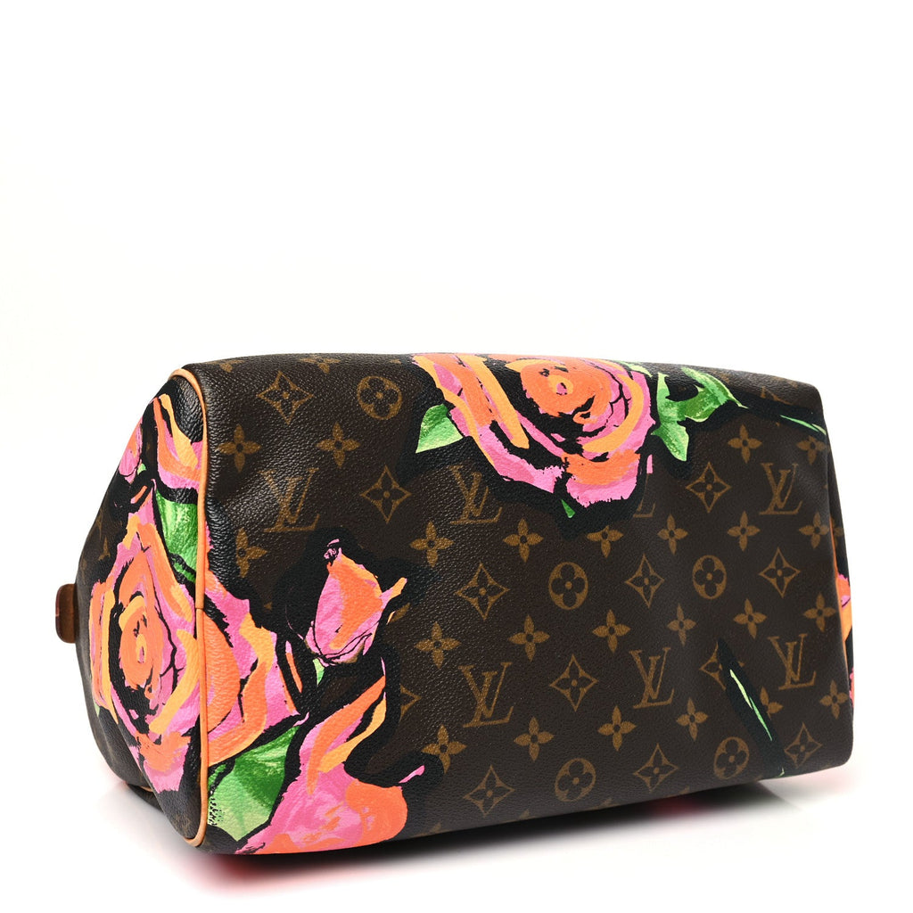 Monogram Roses Speedy 30