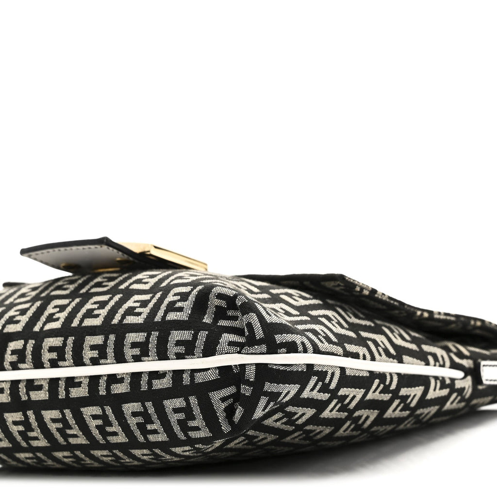 Zucchino Tube Messenger Bag Black White