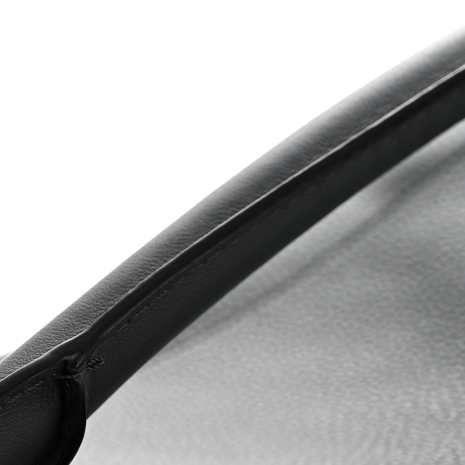 Grained Calfskin Large Puzzle Edge Bag Anthracite
