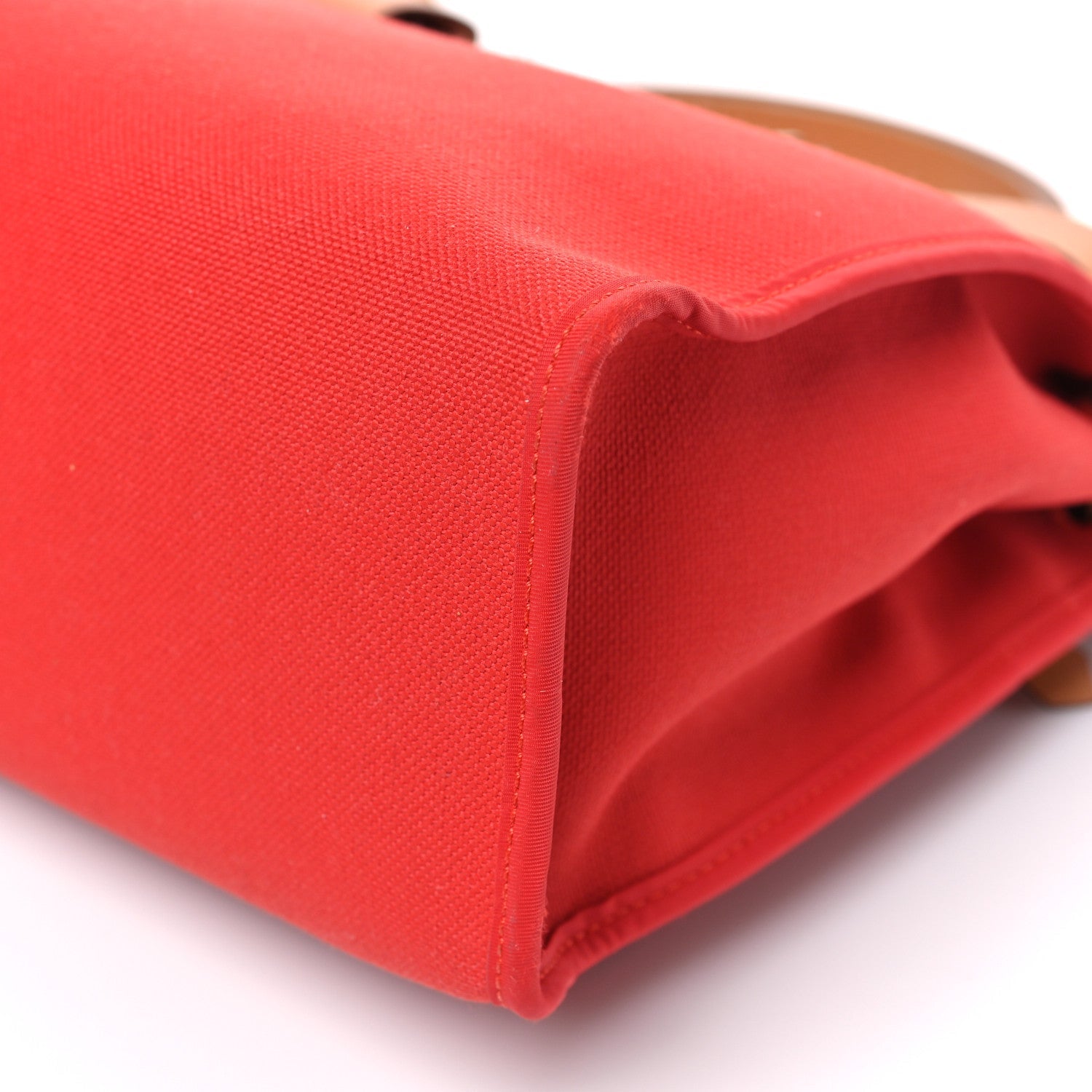 Vache Hunter Toile Herbag Zip 31 PM Rouge Tomate Natural