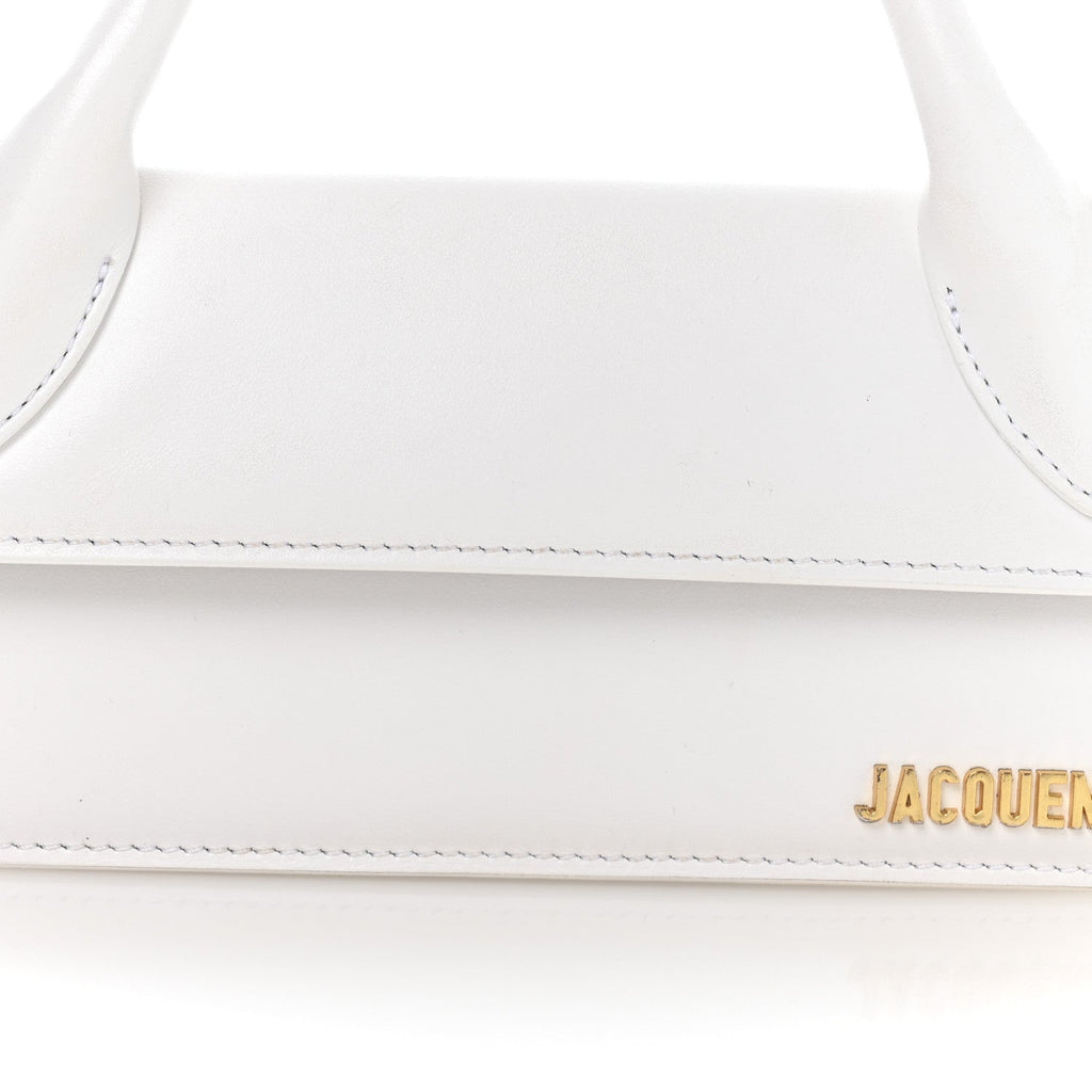 Smooth Calfskin Le Chiquito Long White