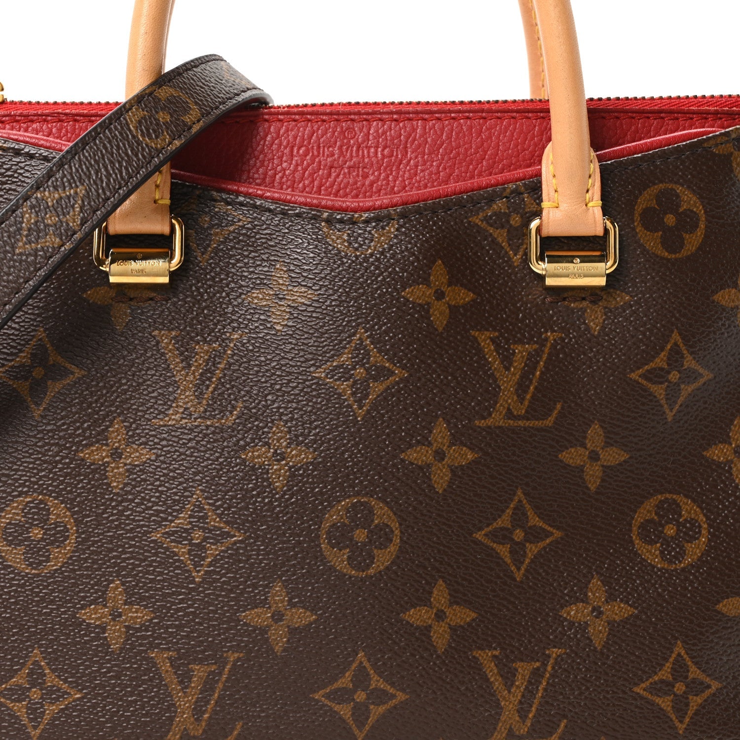 Monogram Pallas BB Cherry