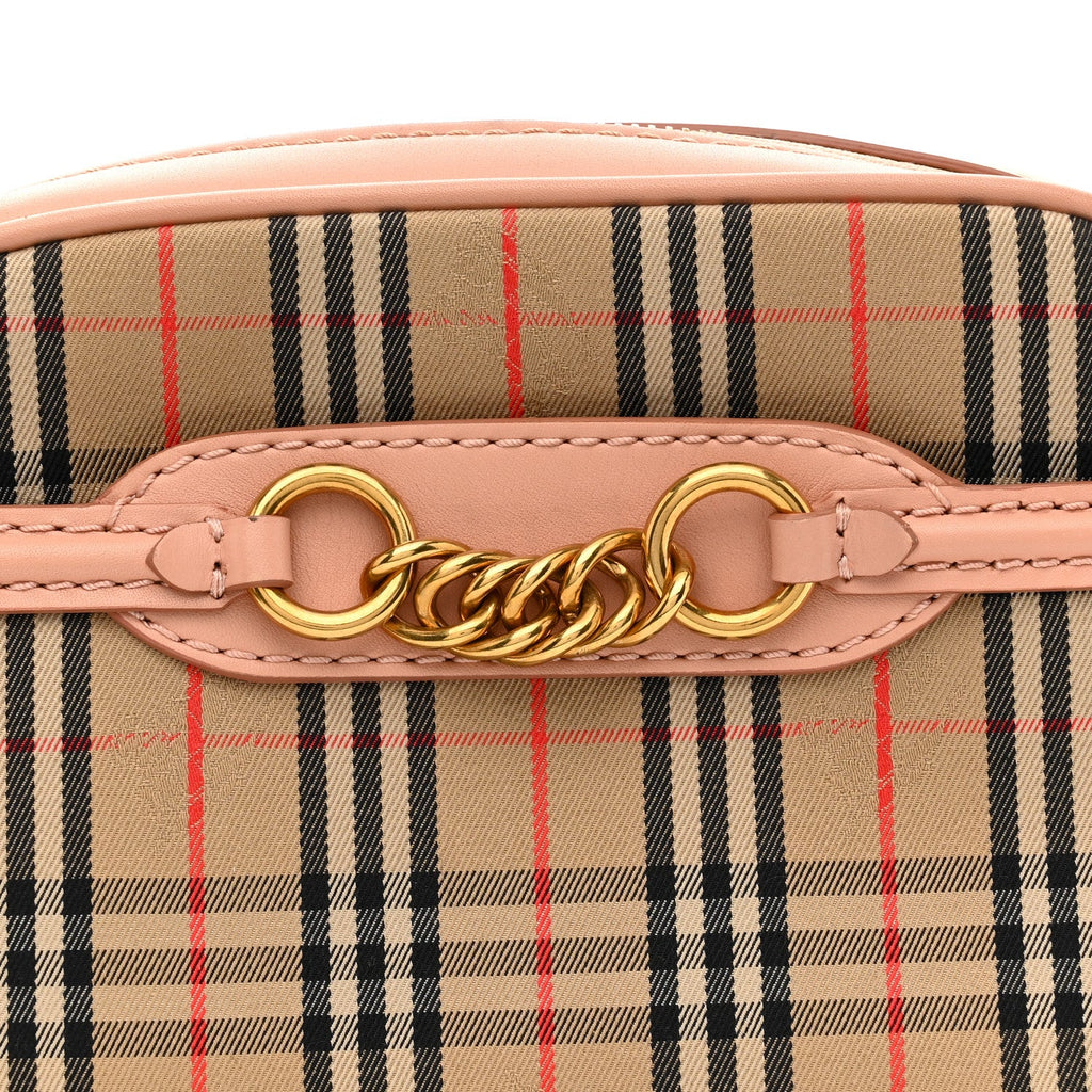 Smooth Calfskin 1983 Knight Check Link Bum Bag Pale Orchid