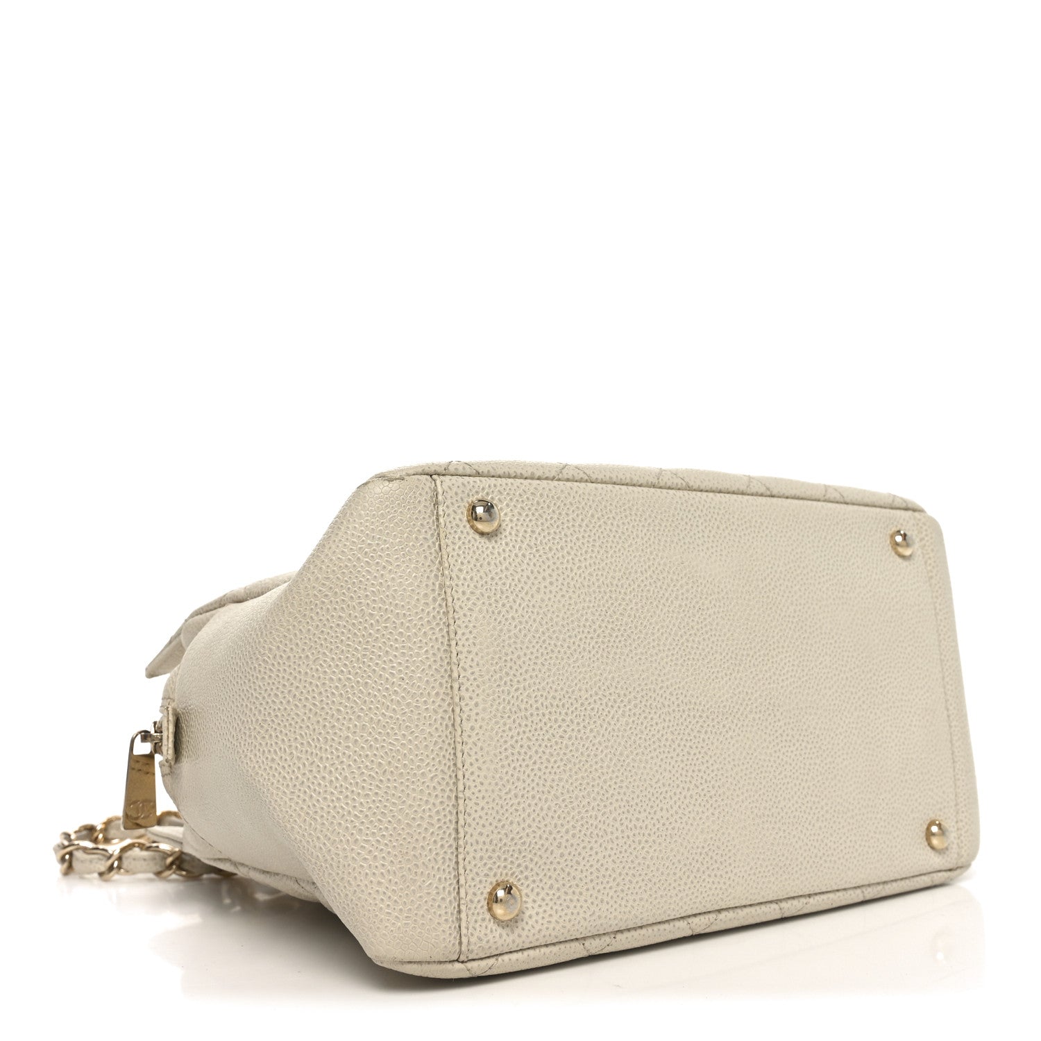 Caviar Quilted Petit Timeless Tote PTT Beige