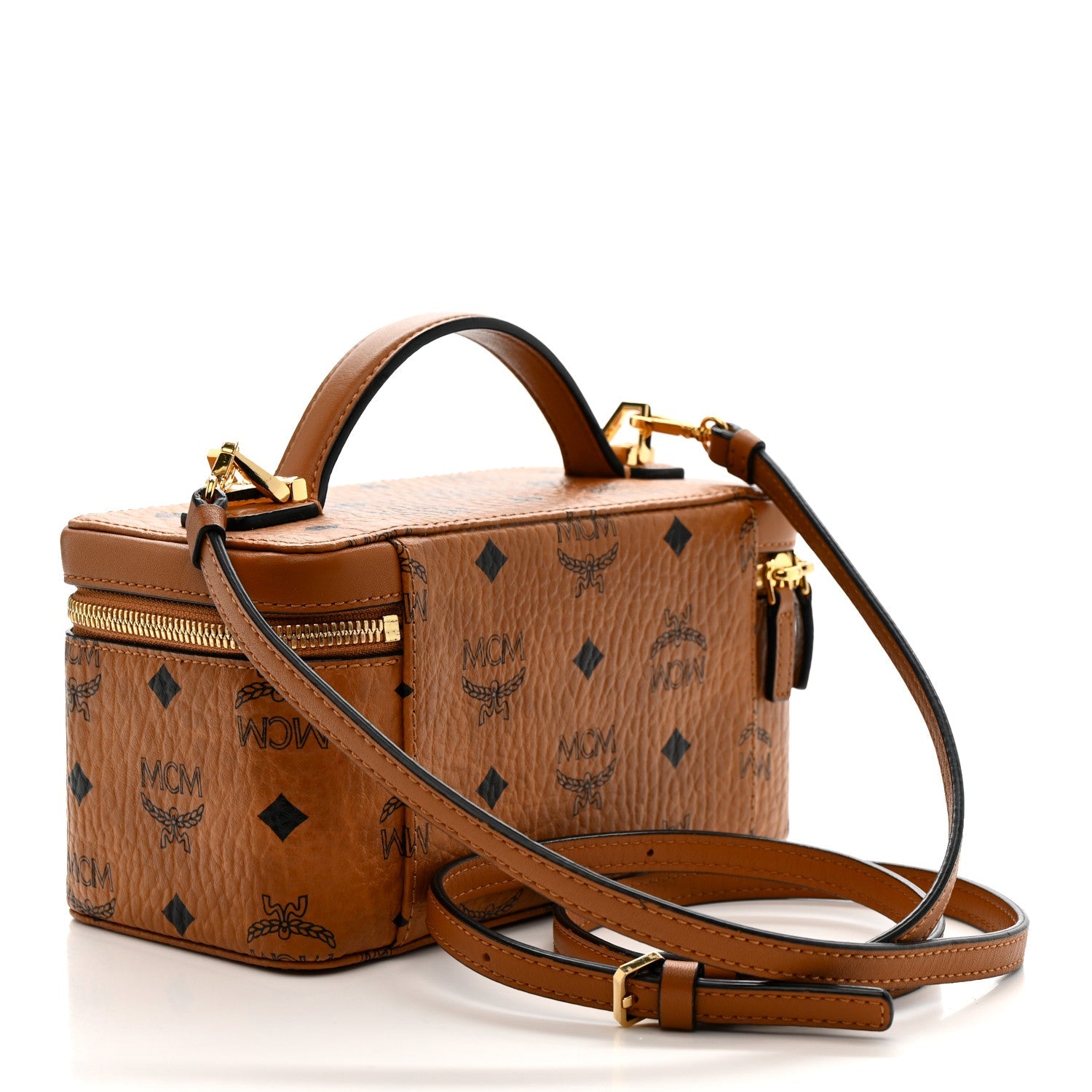 Visetos Rockstar Vanity Case Cognac