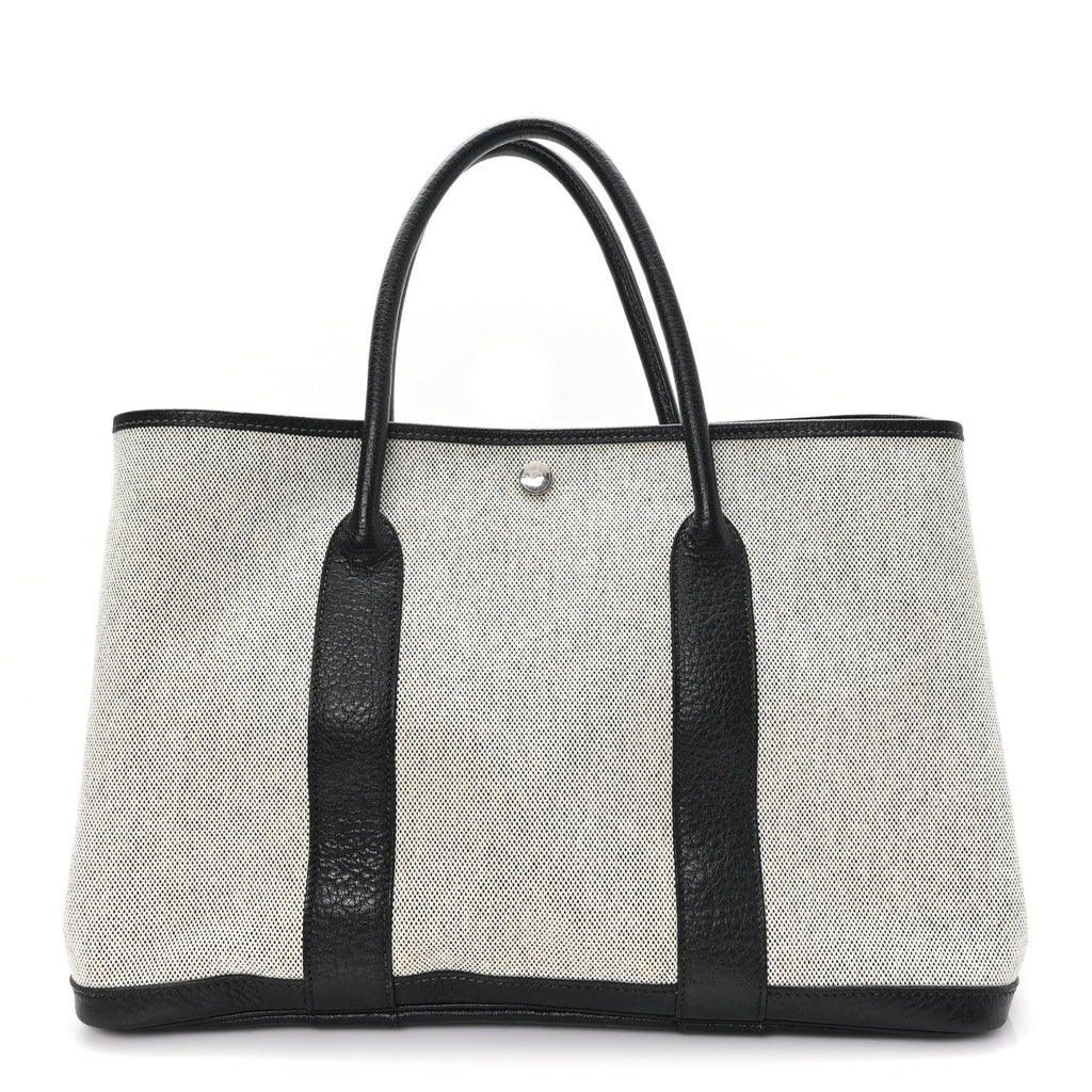 Buffle Skipper Toile Garden Party 36 MM Tote Black