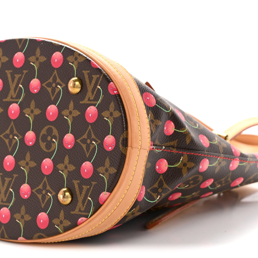 Monogram Cerises Bucket Bag