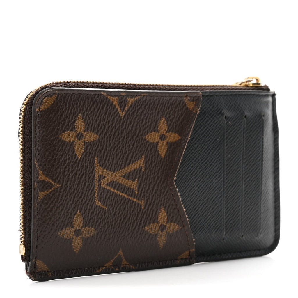 Monogram Recto Verso  Holder Black