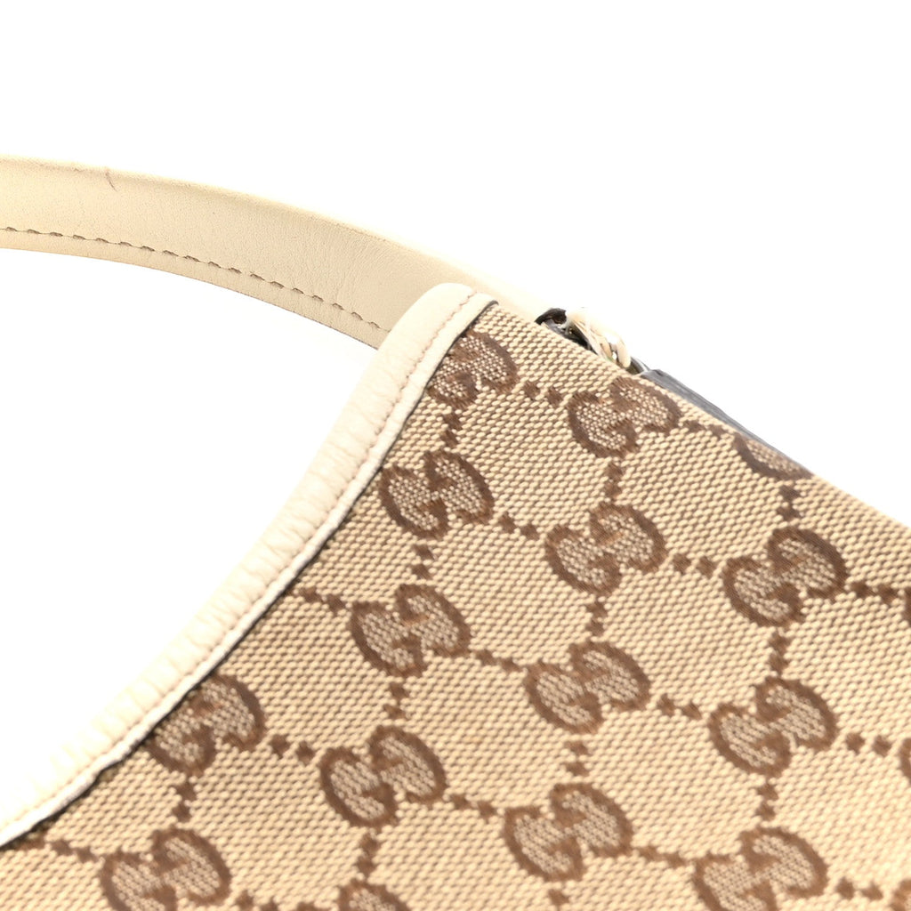 Monogram Medium New Britt Hobo Off White