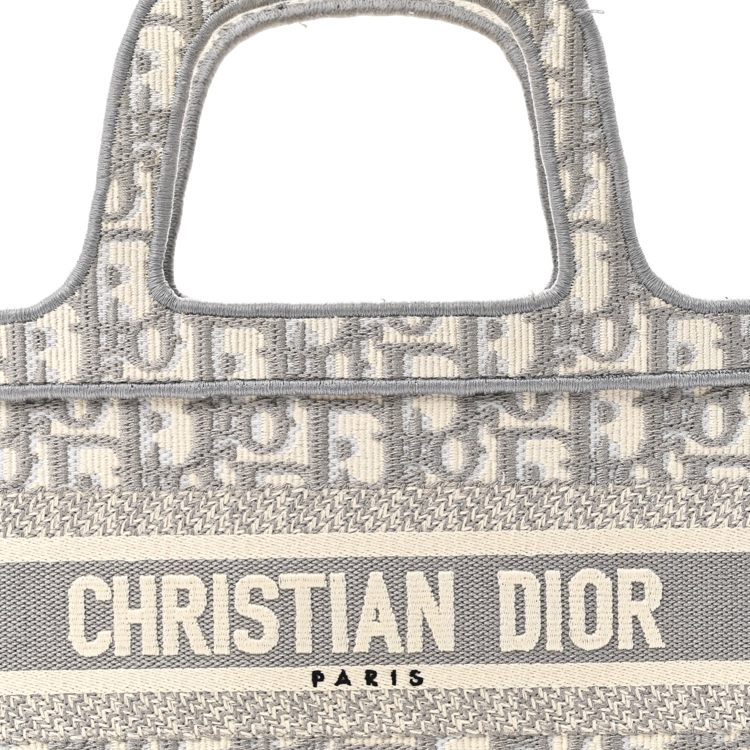 Oblique Mini Book Tote Grey Multicolor