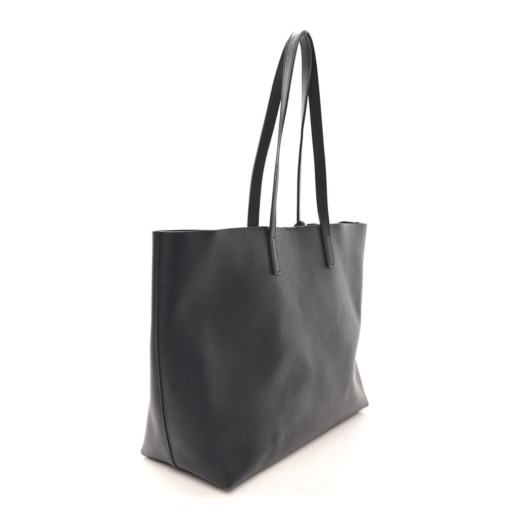 Calfskin Large Shopping Tote Navy