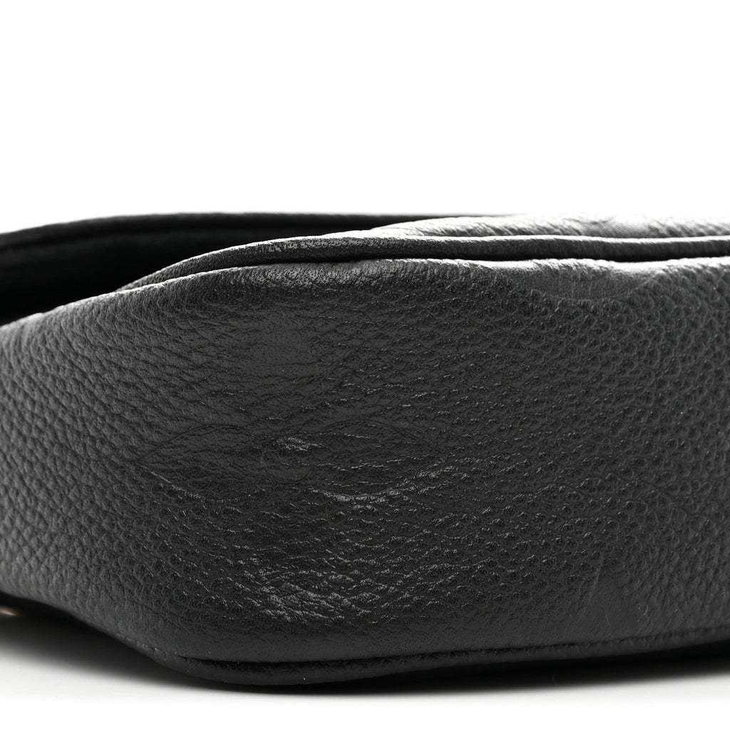 Empreinte Monogram Giant Ivy Wallet On Chain Black