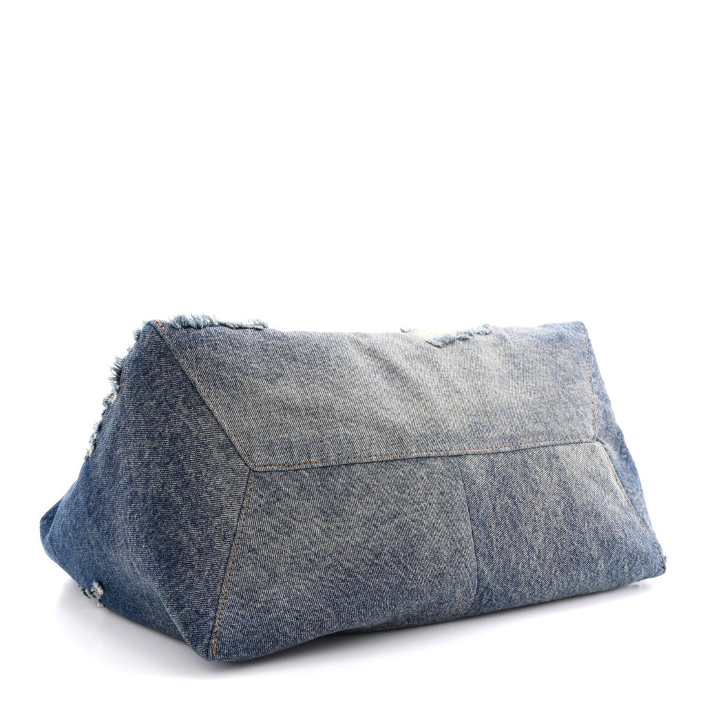 Denim The Rip and Repair The Sack Bag Punk Indigo