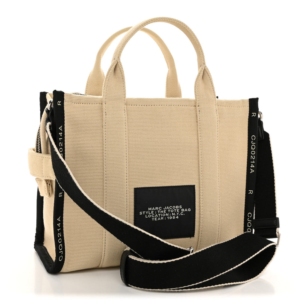 Jacquard Medium The Traveler Tote Bag Warm Sand