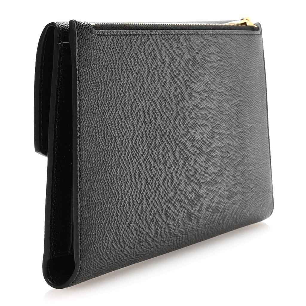 Grain De Poudre Monogram Uptown Wallet Black