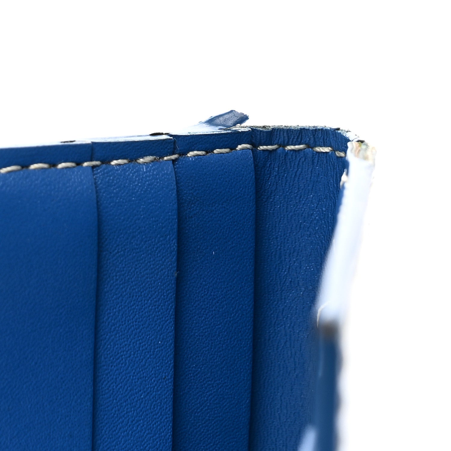 Goyardine Saint Marc Folding  Case Sky Blue