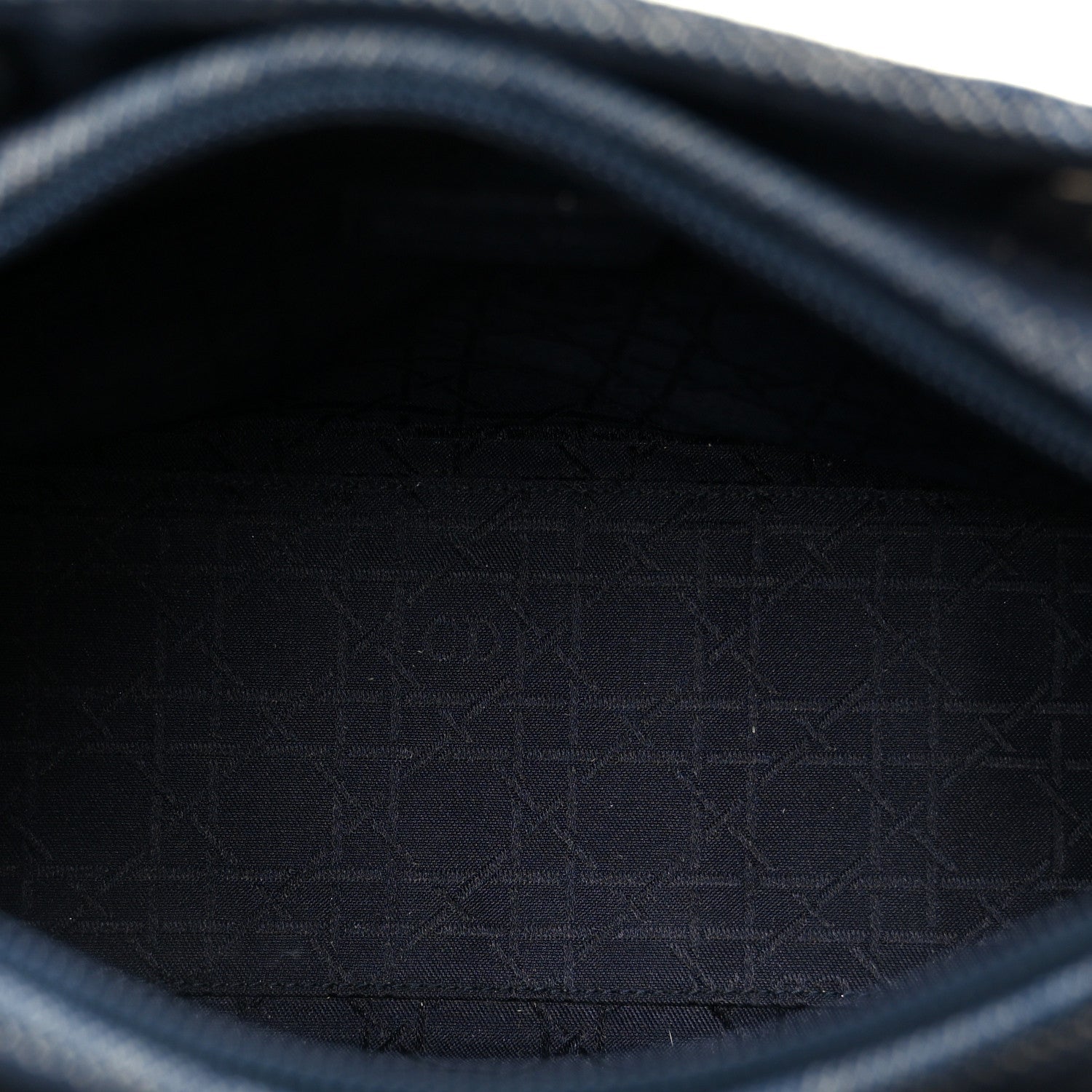 Denim Cannage Medium Lady Dior Blue Black
