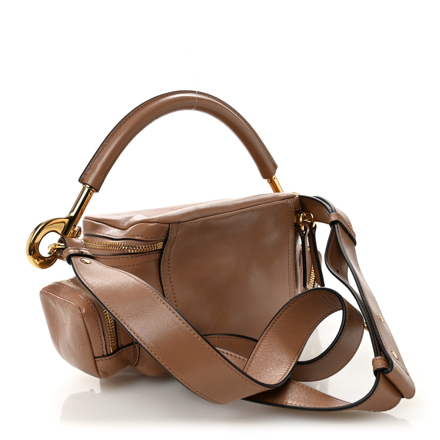 Shiny Buffalo Small Double Carry Camera Bag Woodrose