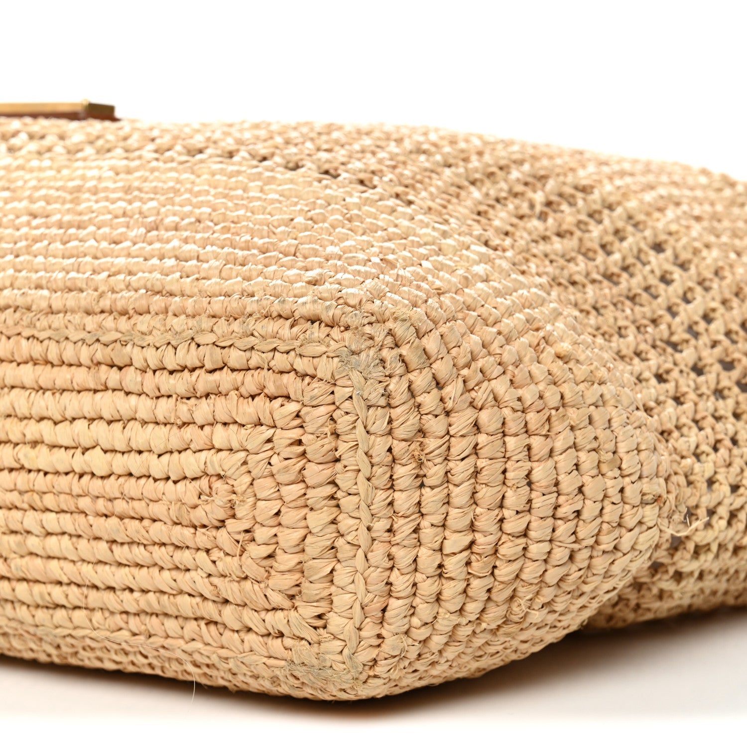 Raffia Icare Shopping Tote Natural