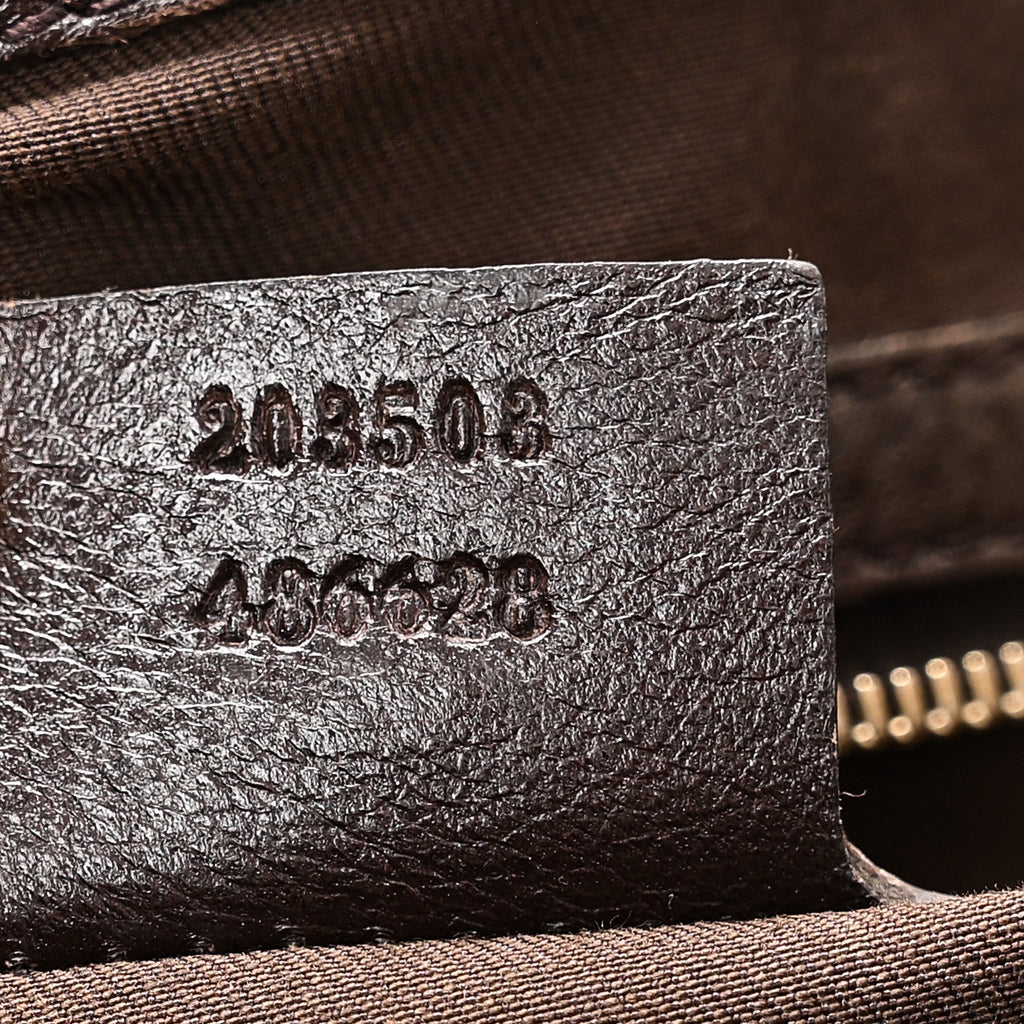 Monogram Medium Charlotte Hobo Brown
