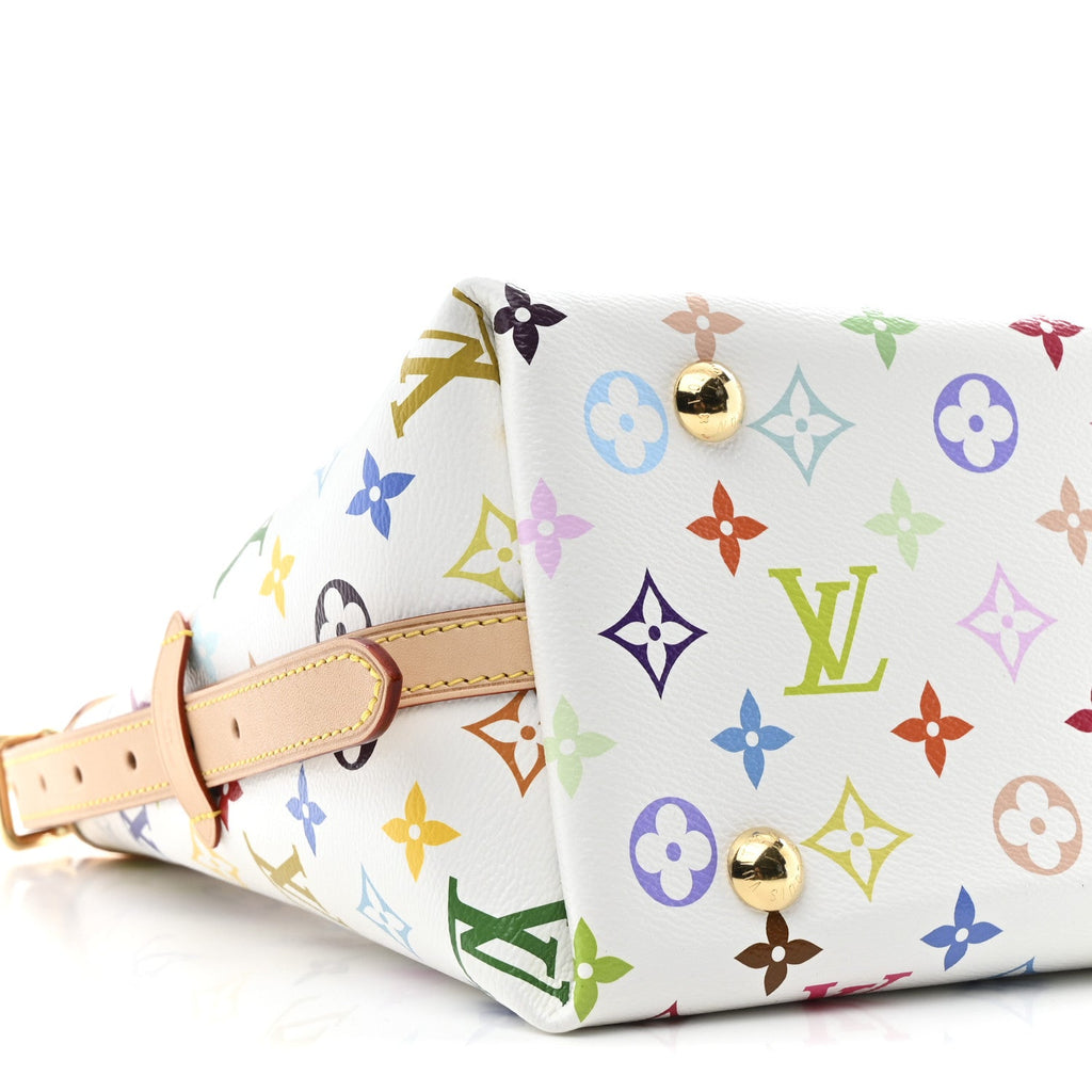 LV X TM Monogram Multicolor CarryAll PM White