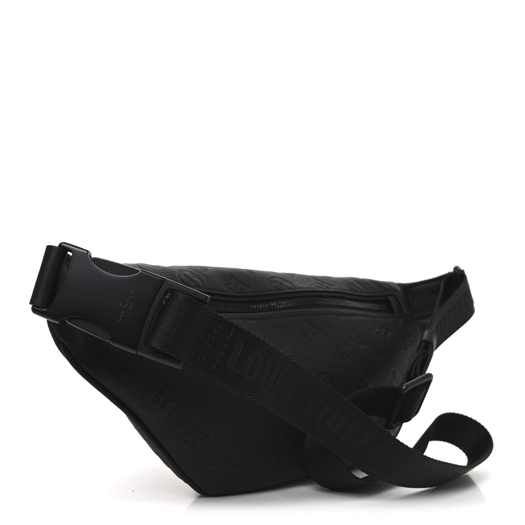 Calfskin Monogram Shadow Discovery Bumbag Black