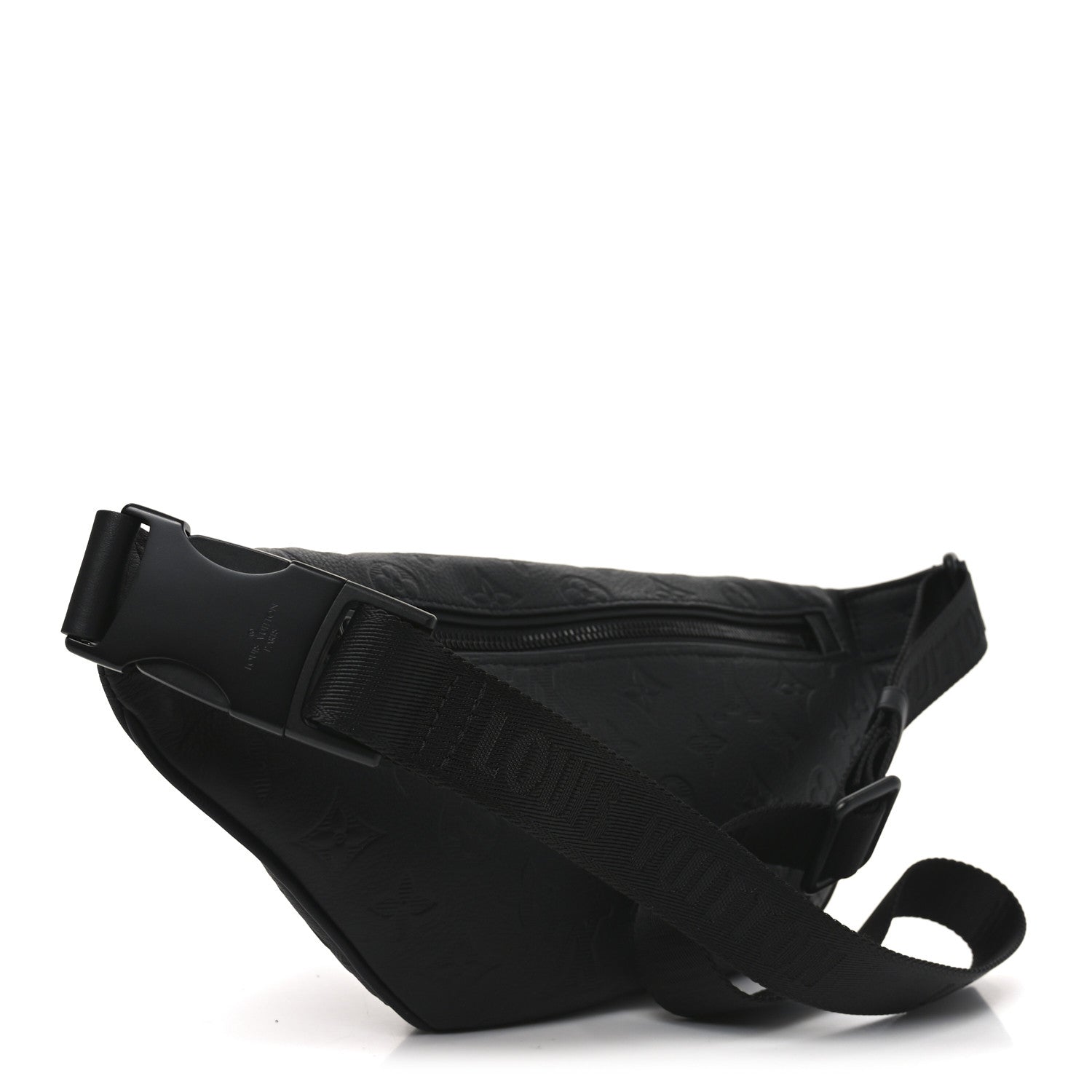 Calfskin Monogram Shadow Discovery Bumbag Black