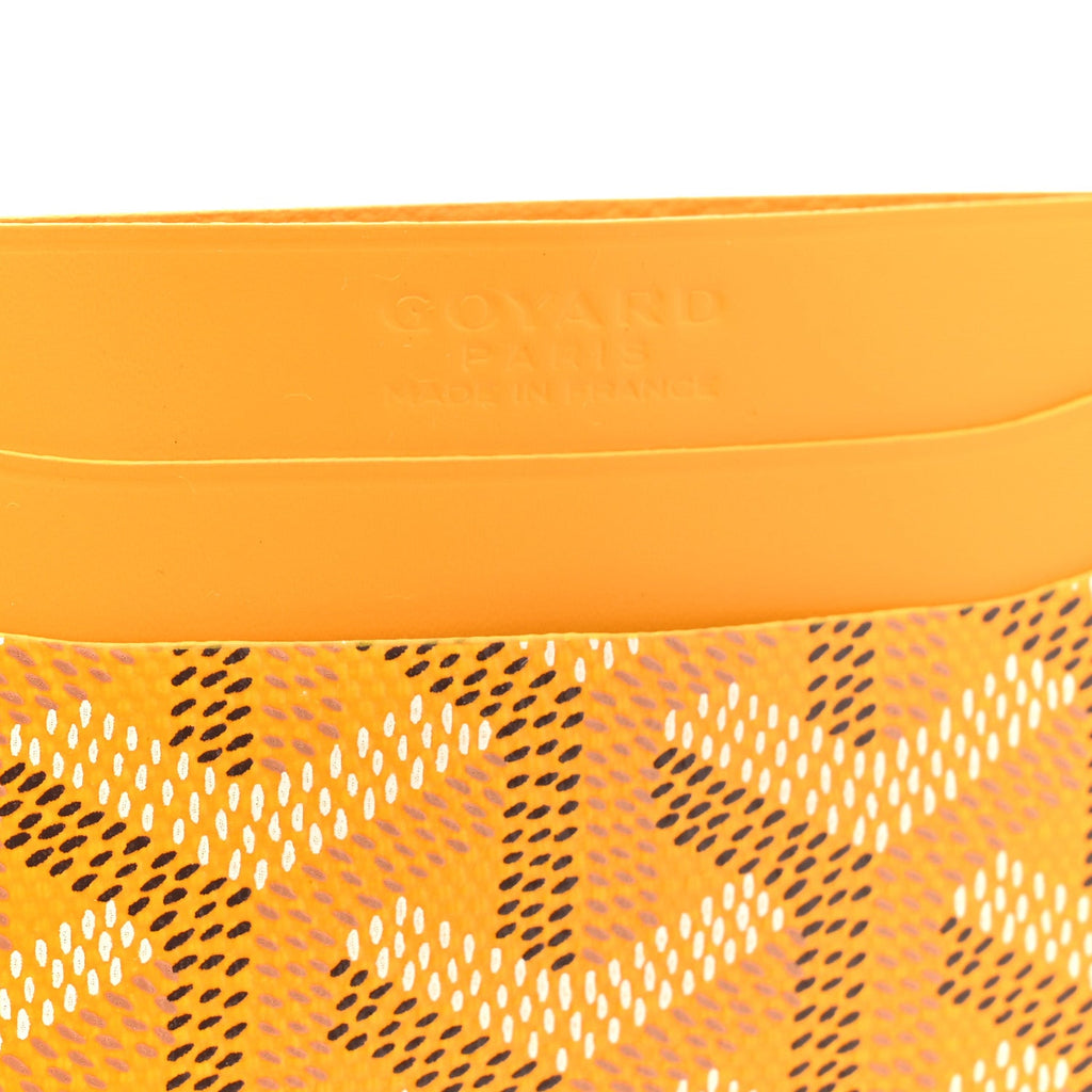 Goyardine Saint Sulpice  Holder Yellow