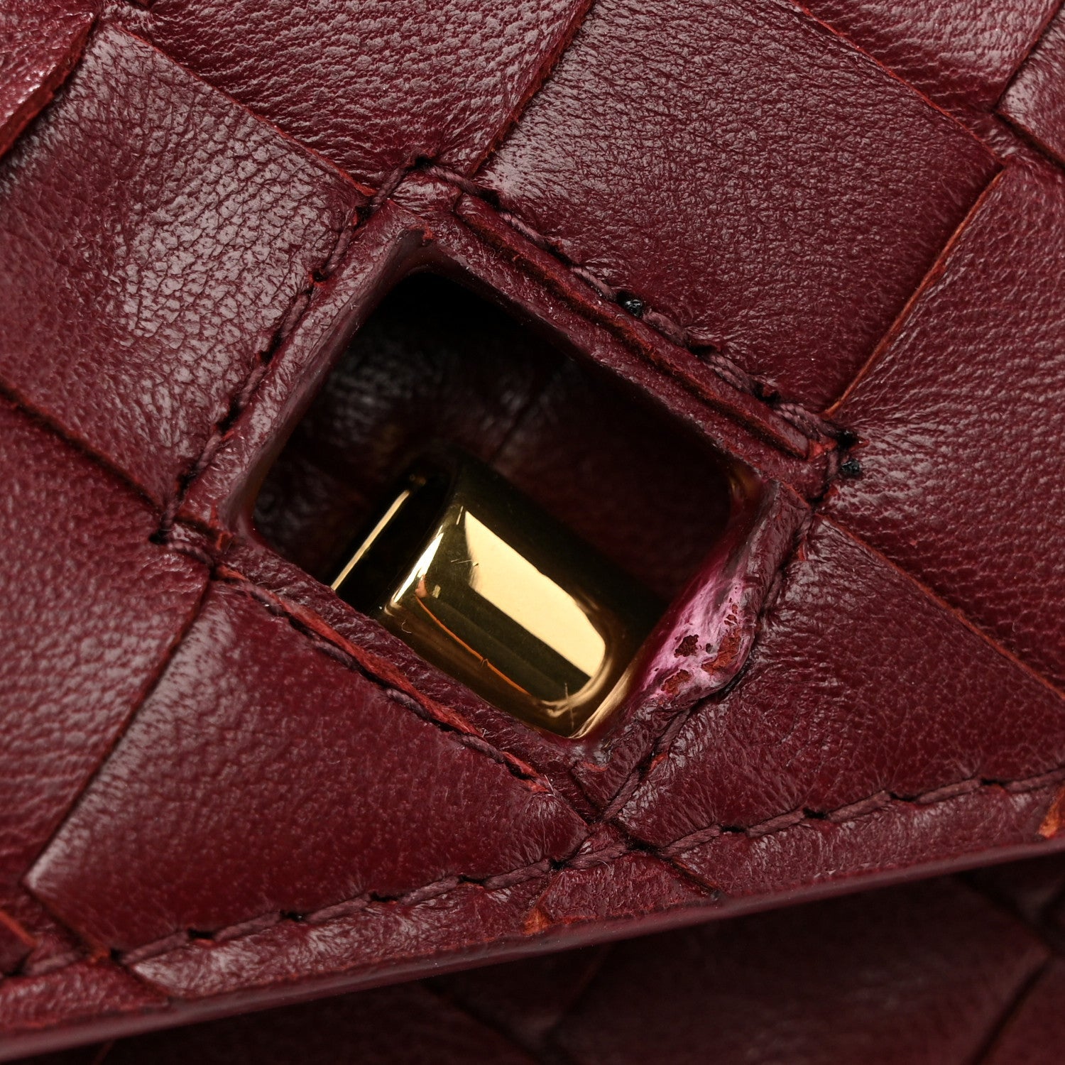 Nappa Intrecciato Long Andiamo Top Handle Clutch Barolo