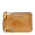 Vernis Key Pouch Beige Poudre