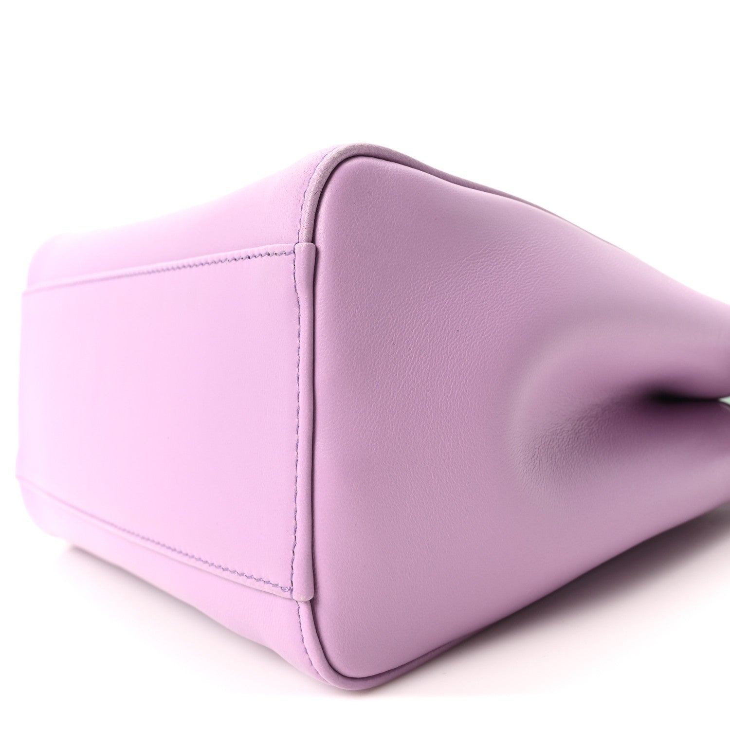 Nappa Stacked Bar Mini Peekaboo Iconic Satchel Violetta