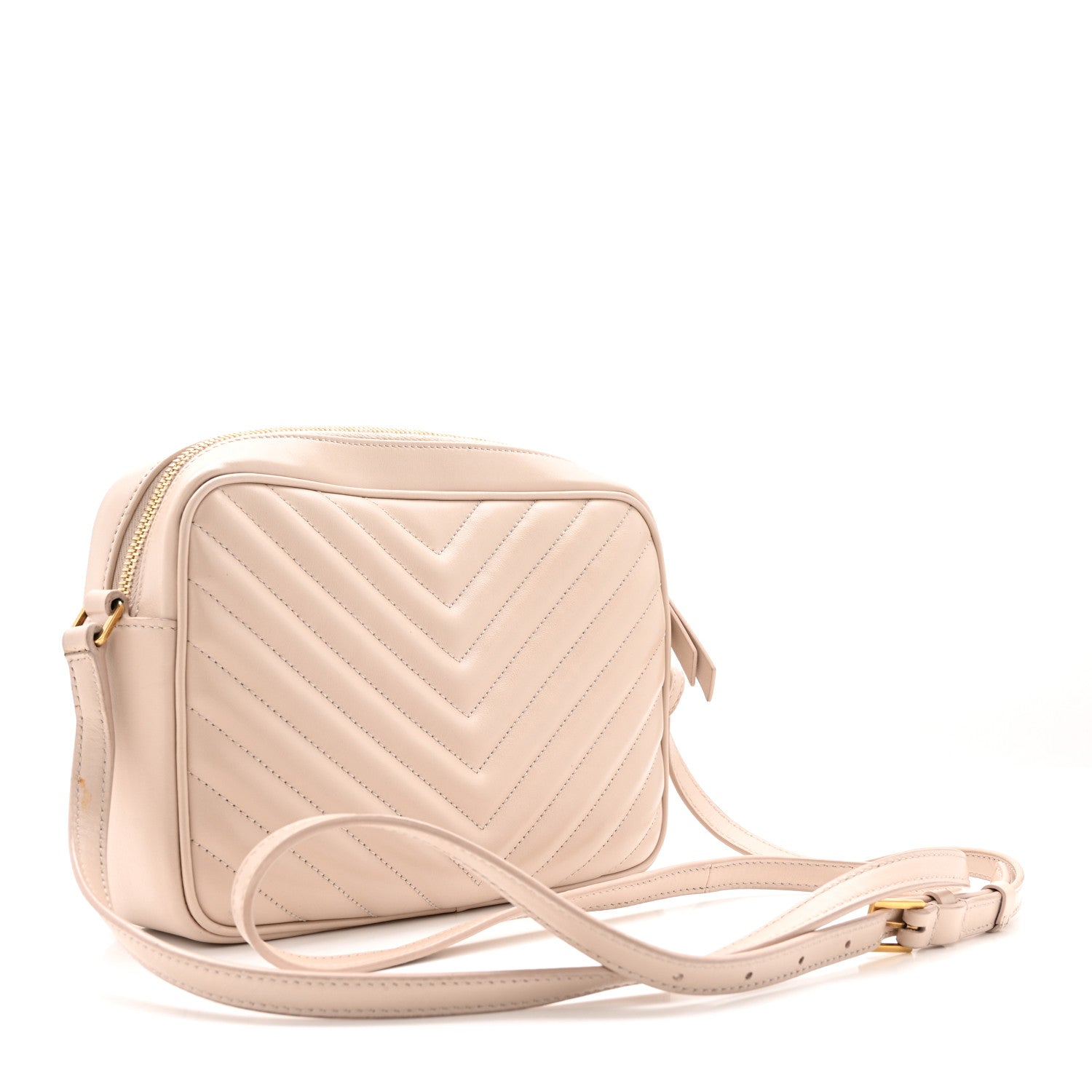 Calfskin Matelasse Monogram Lou Camera Bag Washed Light Pink