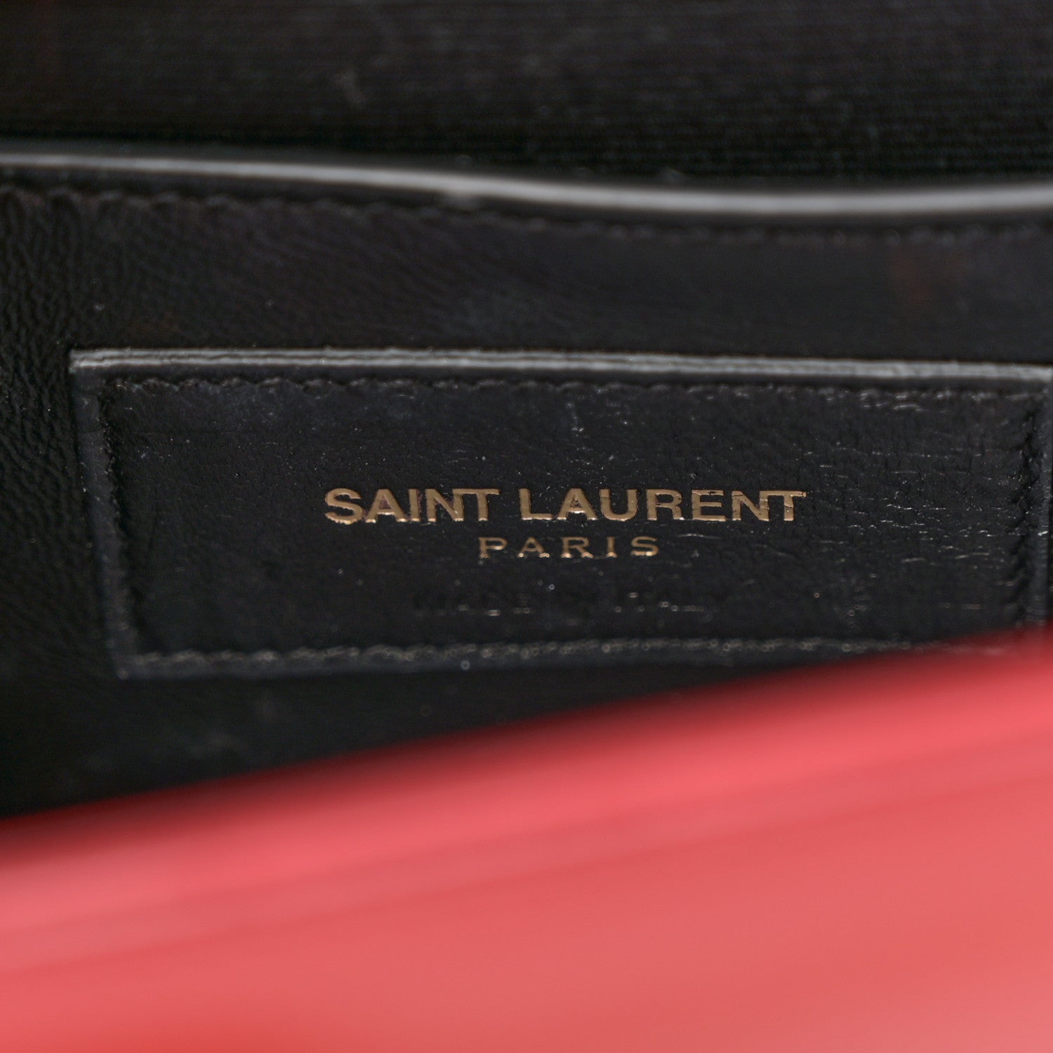 Grain De Poudre Small Monogram Kate Satchel Red