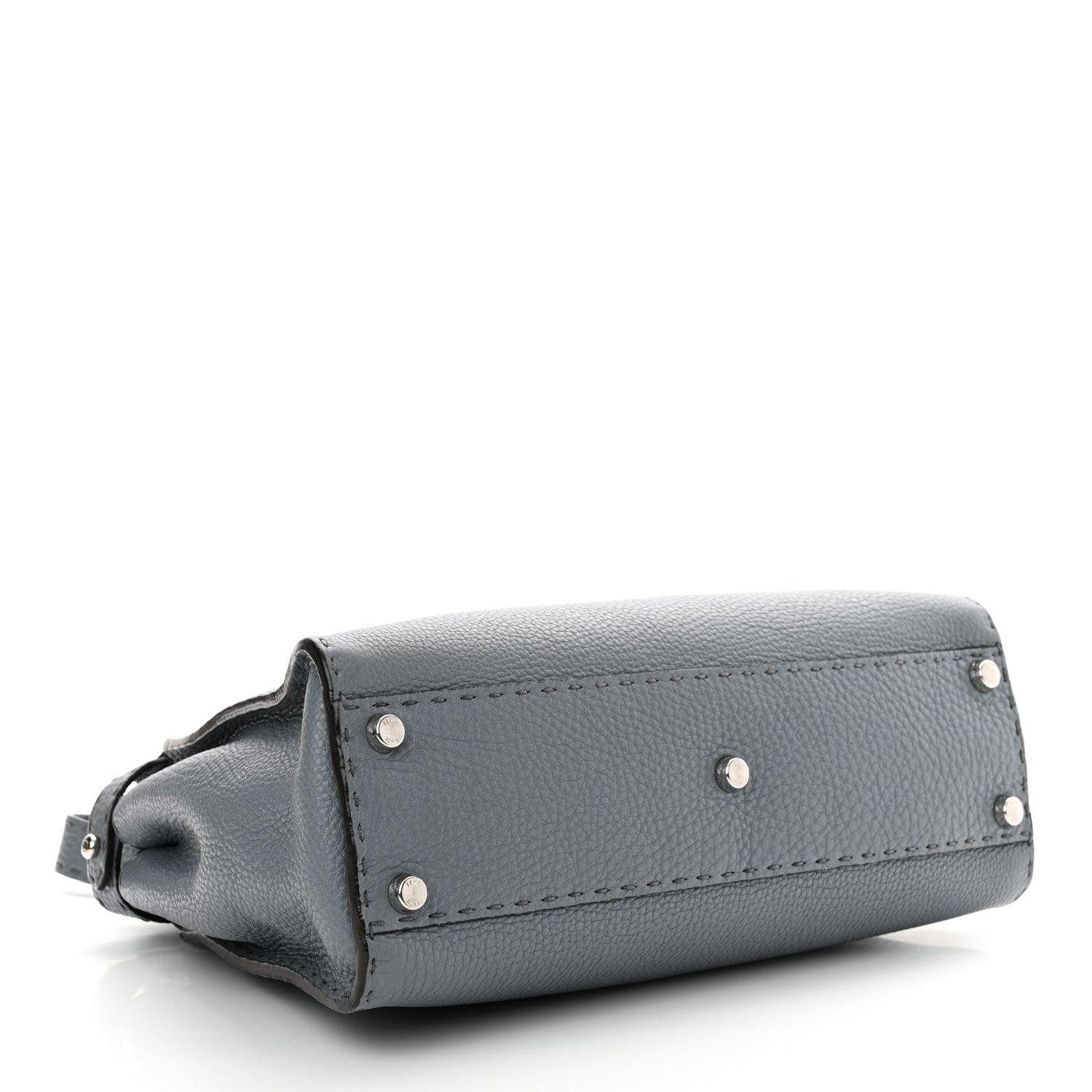 Cuoio Romano Selleria Bi-Color Medium Peekaboo Iconic Satchel Nube Bordeaux