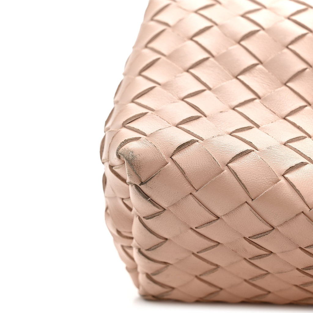 Nappa Intrecciato Small Andiamo Shoulder Bag Lotus