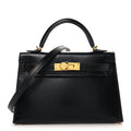 Box Mini Kelly Sellier 20 Black