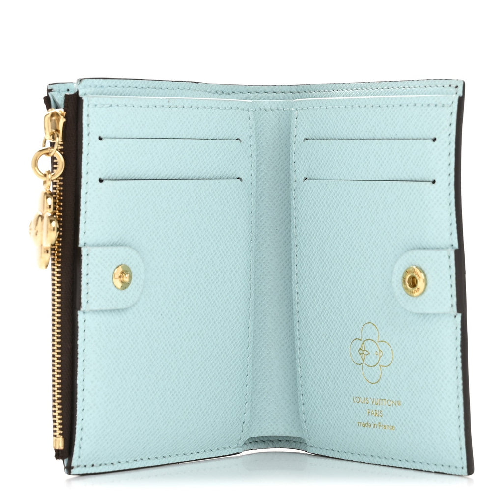 Monogram Snow Show Lisa Wallet Azur Frost