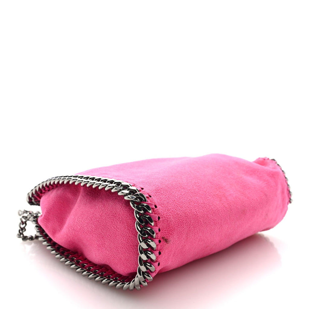 Shaggy Deer Mini Falabella Tote Hot Pink