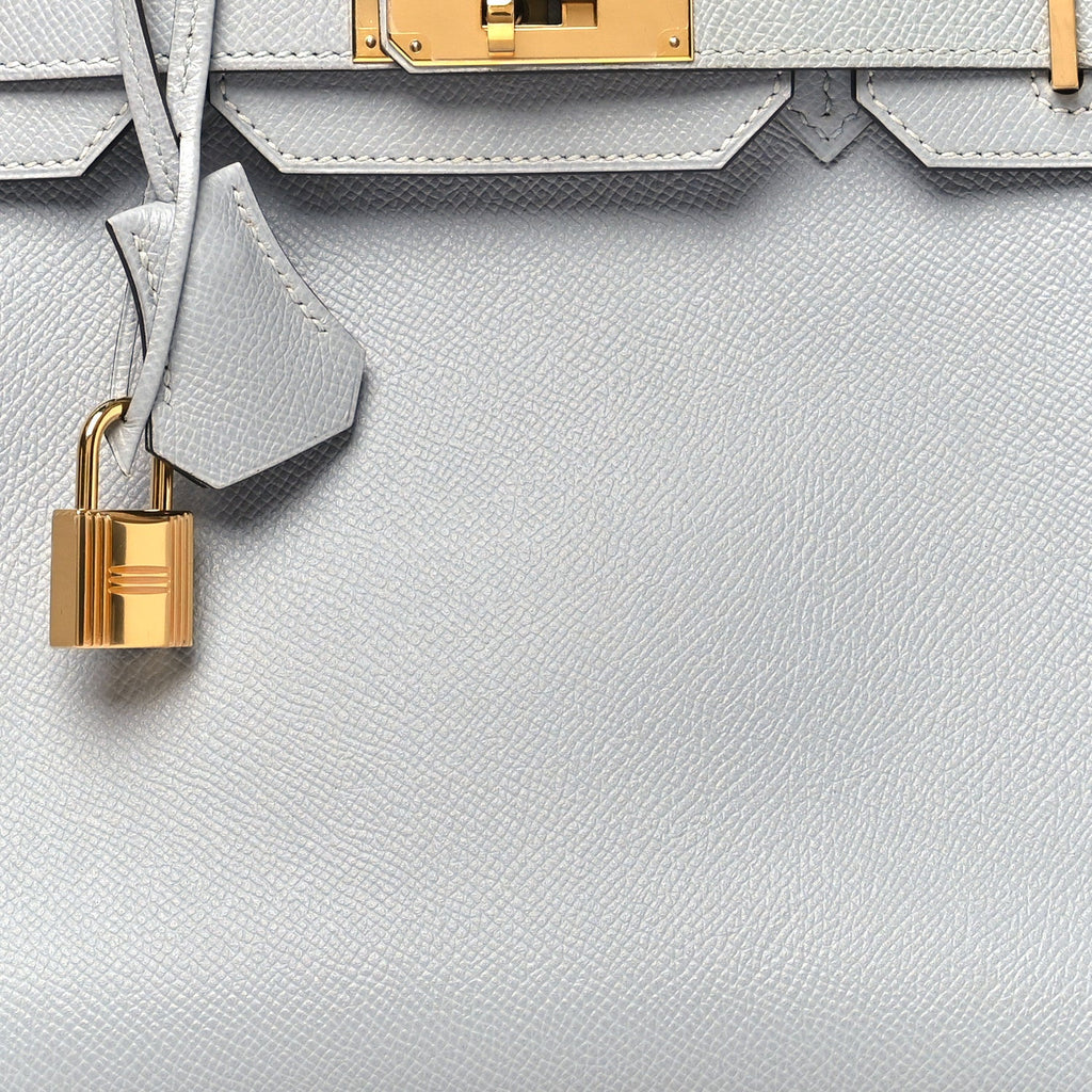 Epsom BIRKIN 30 Gris Mouette