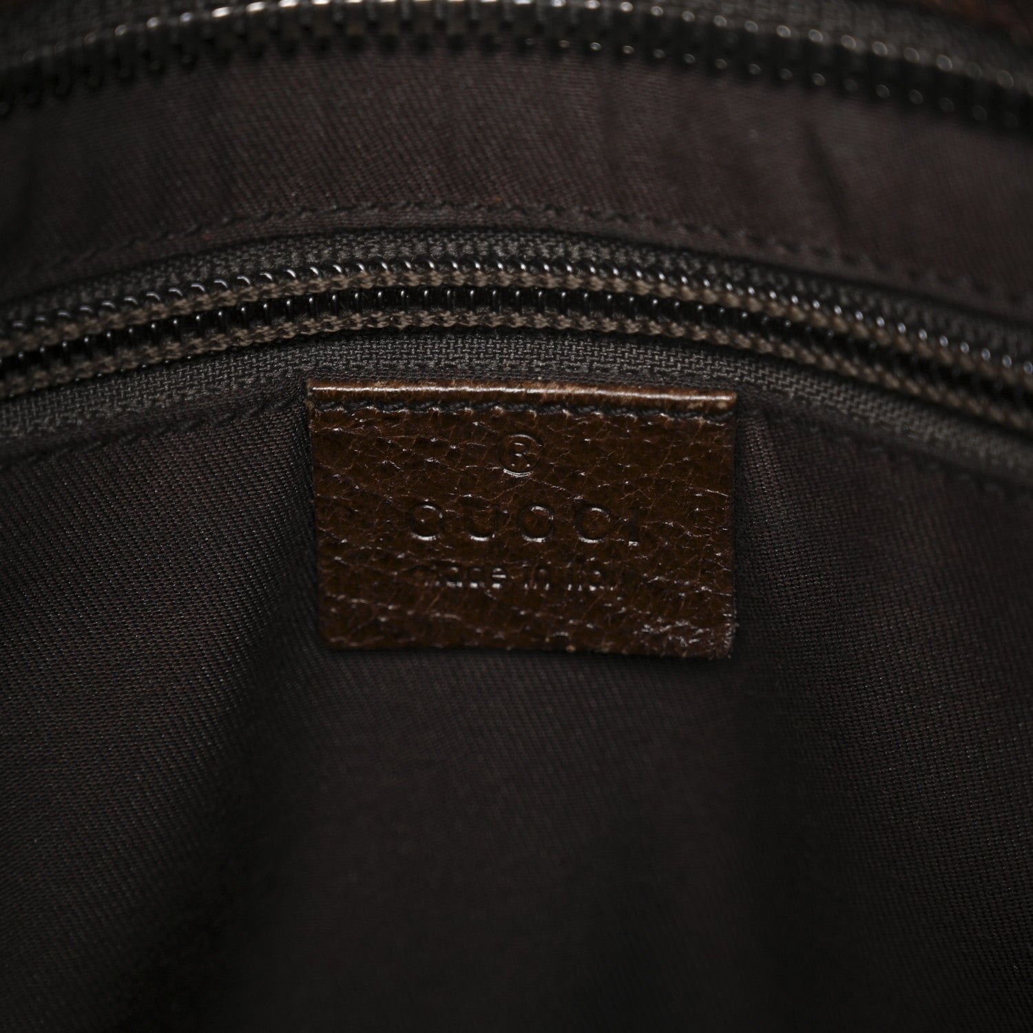 Monogram Flat Messenger Bag Dark Brown