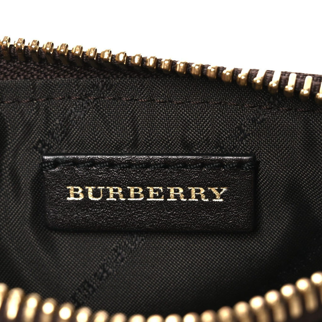 Haymarket Check Clara Pochette Chocolate