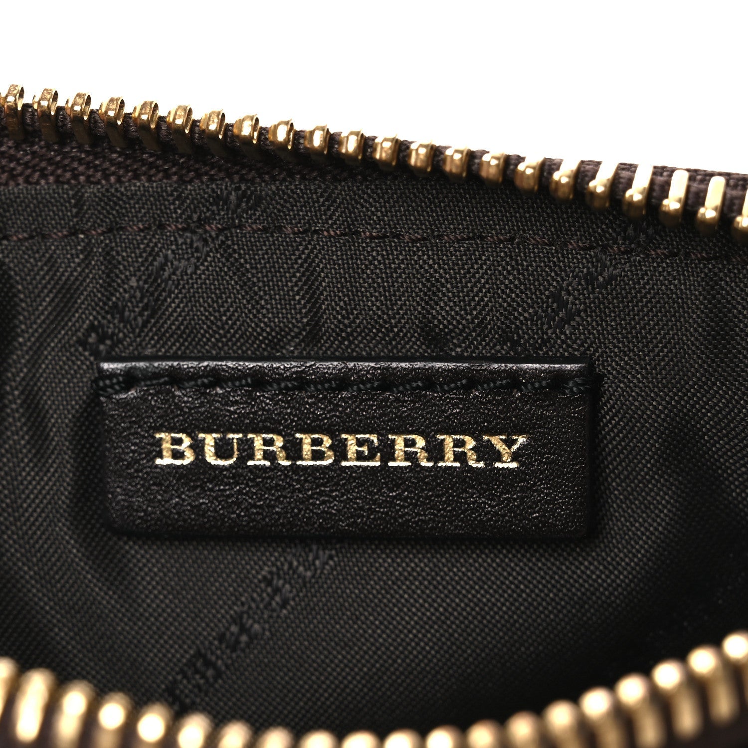 Haymarket Check Clara Pochette Chocolate