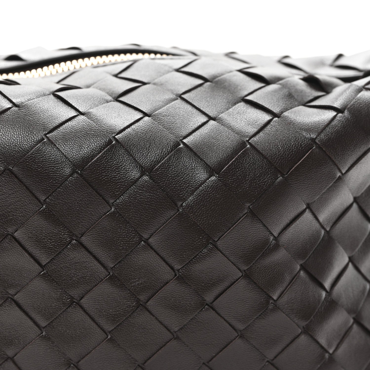 Calfskin Nappa Intrecciato Mini Wallace Fondant