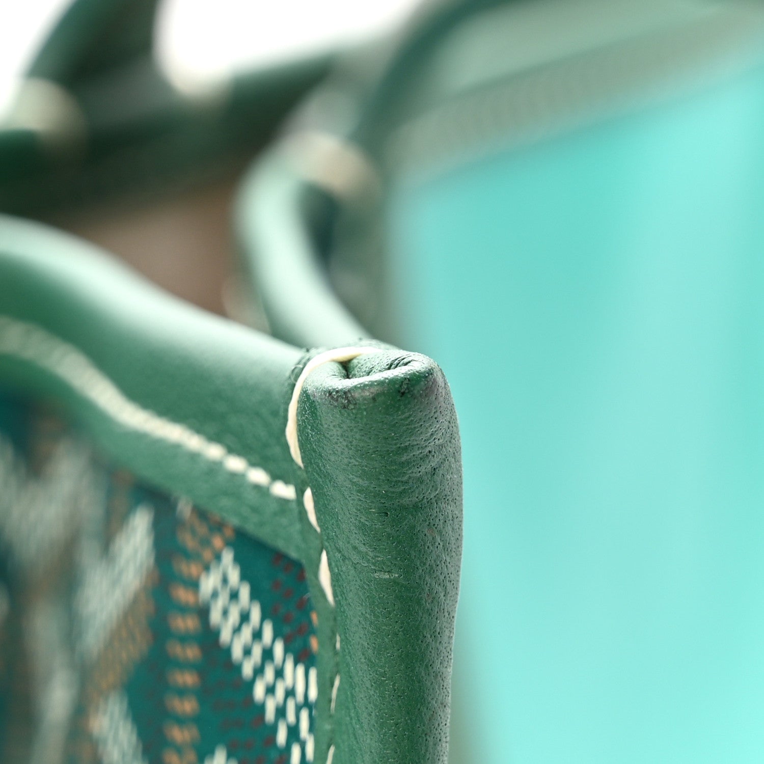 Goyardine Villette MM Tote Green