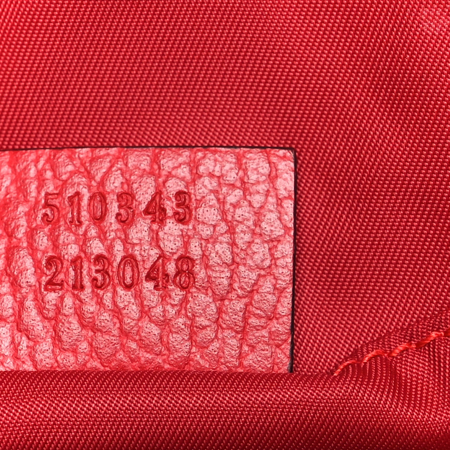 Nylon Monogram Medium Light Single Buckle Backpack Vibrant Red