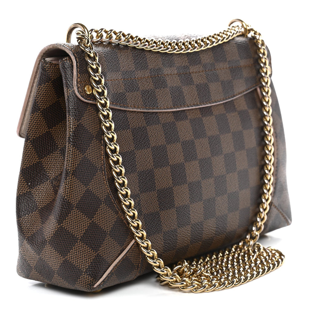 Damier Ebene Caissa Clutch Rose Ballerine